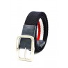 Elastic reversible woven canvas beltBelts