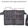 Portable makeup cosmetic bag with beltMake-Up