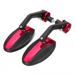 Universal 7/8" motorcycle aluminum rear view mirror 2 pcsMirrors