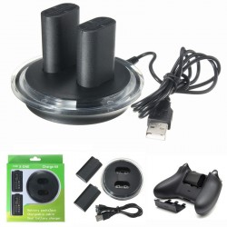 Xbox One Controller USB charger with led & 2 batteriesControllers
