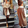 Slim autumn winter leather vestJackets