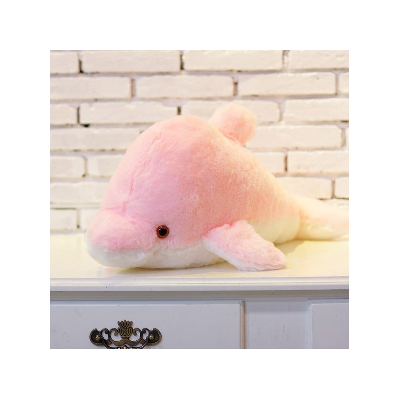 Luminous LED plush dolphin doll toy 45 cmCuddly toys