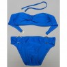 Metal ring push up bikini setBeachwear
