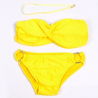 Metal ring push up bikini setBeachwear