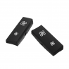 BMW F10 - F11 fan control switch - replacement button covers 2 piecesInterior parts