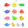 Floating squeeze rubber animals toy 13 pcsToys