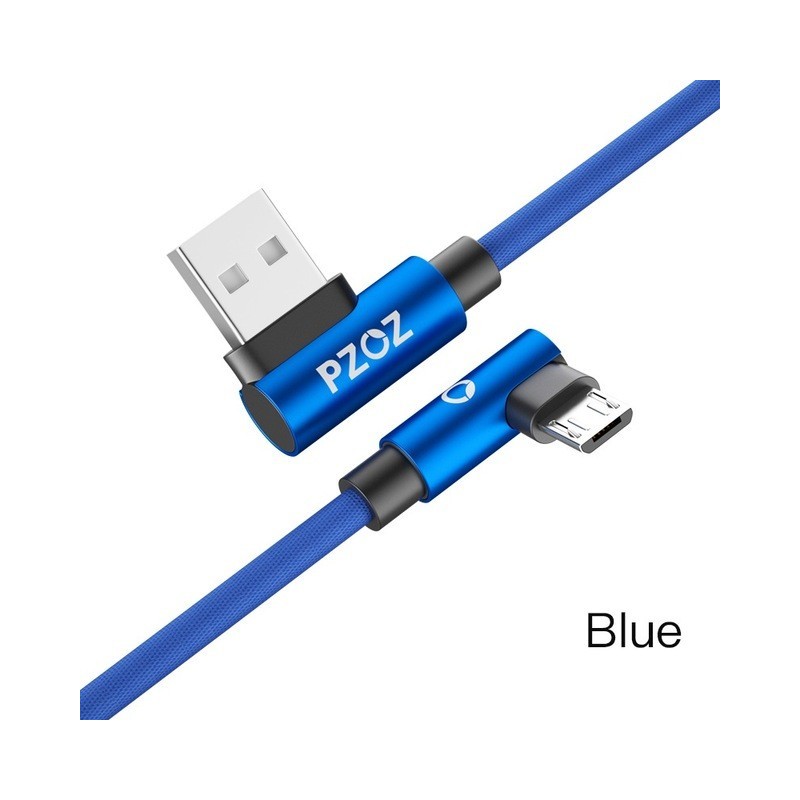 Fast charging micro USB charging cable L-typeCables
