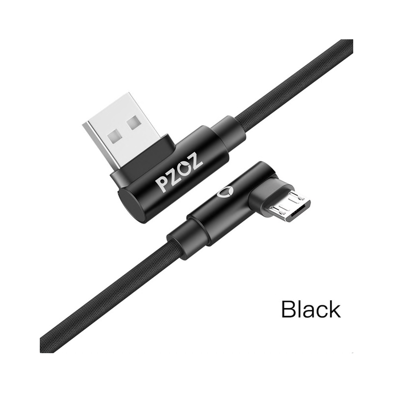 Fast charging micro USB charging cable L-typeCables