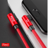 Fast charging micro USB charging cable L-typeCables