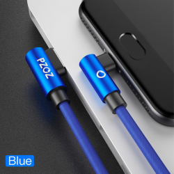 Fast charging micro USB charging cable L-typeCables