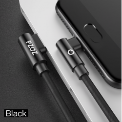 Fast charging micro USB charging cable L-typeCables