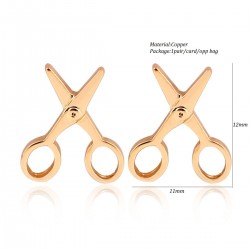 Small scissors stud earringsEarrings
