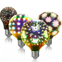 A60 G95 G125 4W E27 3D LED light bulbE27