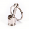 Silver engine pistol - keyringKeyrings