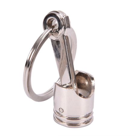 Silver engine pistol - keyringKeyrings