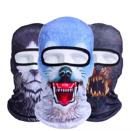 3D animal windproof balaclava full face maskHats & Caps