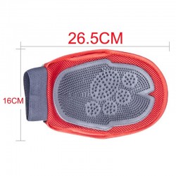 Cat dog fur grooming bath glove brushCare