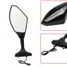 LED motorcycle turn signal light rearview mirrors for Yamaha Yzf Fzr 600 1000 R1 R6 FZ1 FZ6Mirrors