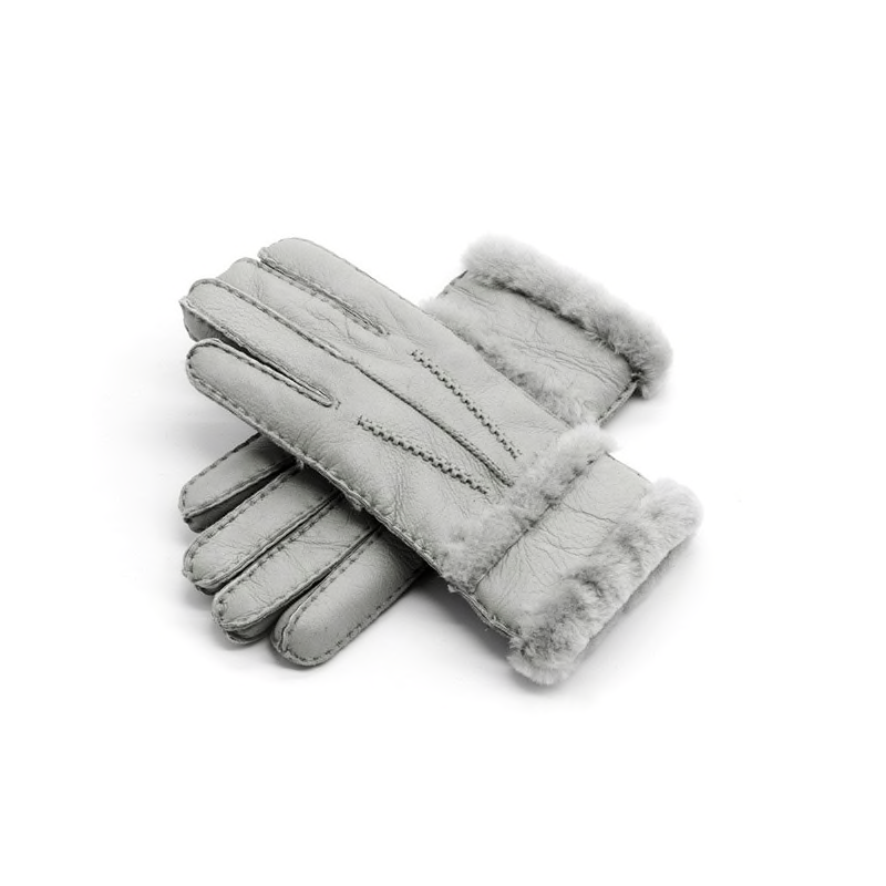 Genuine leather & cashmere & fur warm glovesGloves