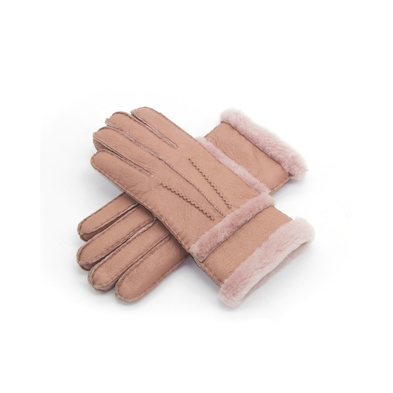 Genuine leather & cashmere & fur warm glovesGloves
