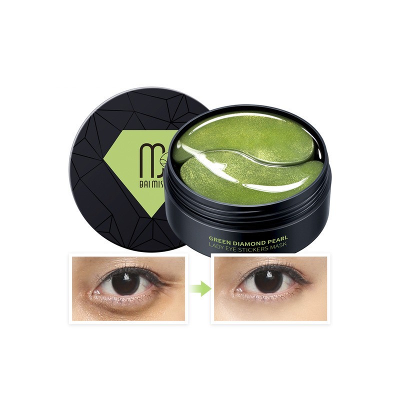 Collagen pearl diamond gel patches anti-wrinkle face & eye maskSkin