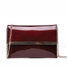 Elegant glossy leather bag set of 3 piecesSets