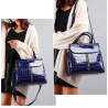 Elegant glossy leather bag set of 3 piecesSets