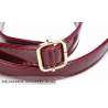 Elegant glossy leather bag set of 3 piecesSets