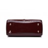 Elegant glossy leather bag set of 3 piecesSets