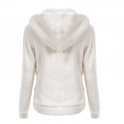 Soft fleece hooded jacket with zipperHoodies & Jumpers