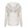 Soft fleece hooded jacket with zipperHoodies & Jumpers