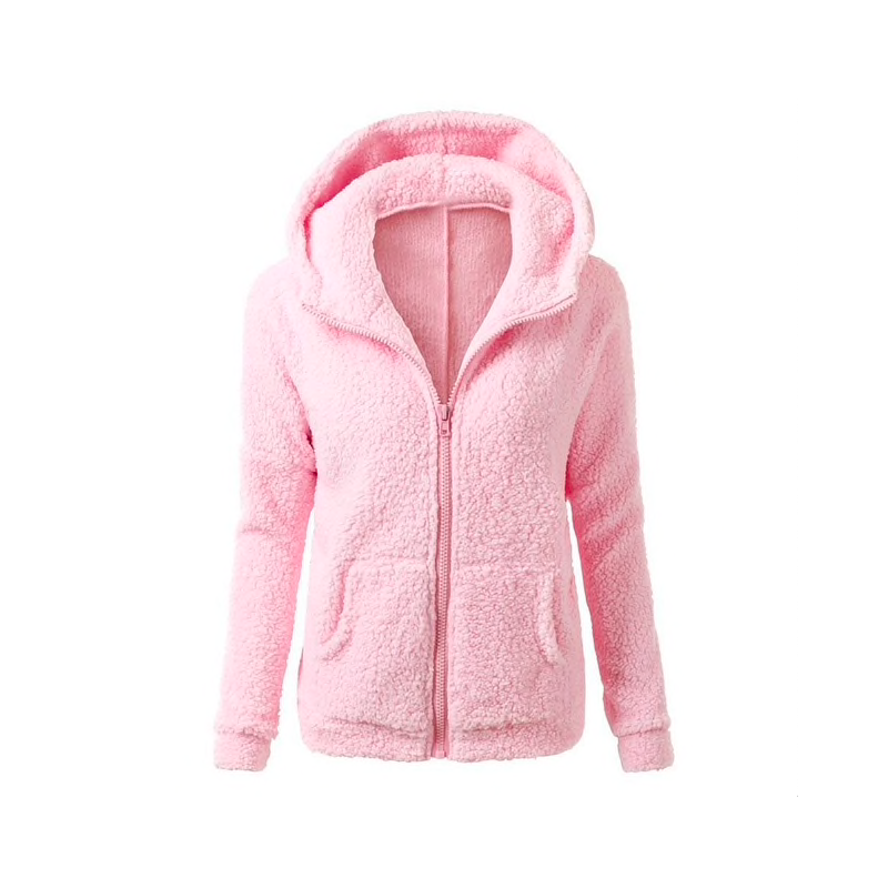 Soft fleece hooded jacket with zipperHoodies & Jumpers Soft fleece hooded jacket with zipperHoodies & Jumpers