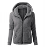 Soft fleece hooded jacket with zipperHoodies & Jumpers