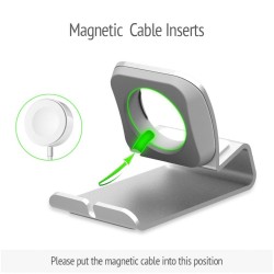 Metal charging dock station - bracket stand for Apple Watch 5/4/3/2/1 - holderAccessories
