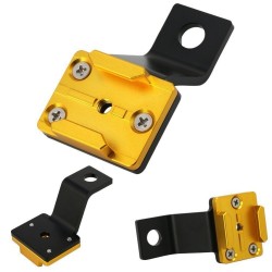 GoPro 6 / 5 / 4 / 3 / 2 / 1 Sj4000 Xiaomi Yi camera aluminum holder adapter rearview bracket mountMounts