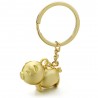 Piggy - metal keychain - keyringKeyrings