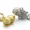Piggy - metal keychain - keyringKeyrings