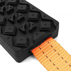 Emergency car tire anti-skid rubber chain 2 piecesWheel parts