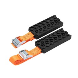 Emergency car tire anti-skid rubber chain 2 piecesWheel parts