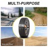 Emergency car tire anti-skid rubber chain 2 piecesWheel parts