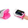 Digital finger pulse oximeter - heart beat meter - with LCD displayBlood pressure meters