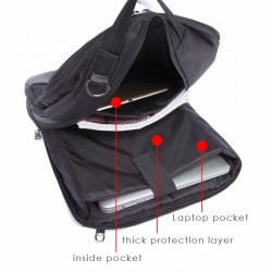 3 mode function backpack nylon waterproof shoulder bagBags