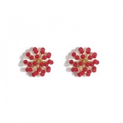 Pearl flower - small stud earringsEarrings