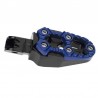 Universal motorcycle metal footrests with spring 8mm 2 pcsFoot rests