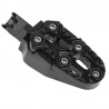 Universal motorcycle metal footrests with spring 8mm 2 pcsFoot rests