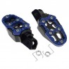 Universal motorcycle metal footrests with spring 8mm 2 pcsFoot rests