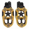 Universal motorcycle metal footrests with spring 8mm 2 pcsFoot rests