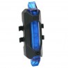 USB rechargeable bicycle safety warning rear lightLights