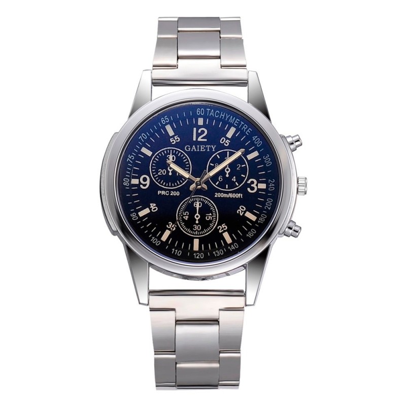 Analog quartz watch stainless steelWatches