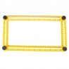 Multi-angle measuring foldable rulerHand tools